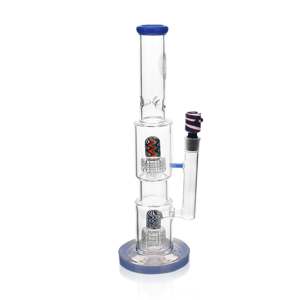 High Society 16" Gemini Premium Wig Wag Waterpipe